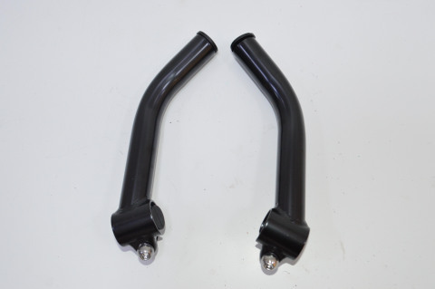 Рога на руль сталь черные (Steel), код 40807																													