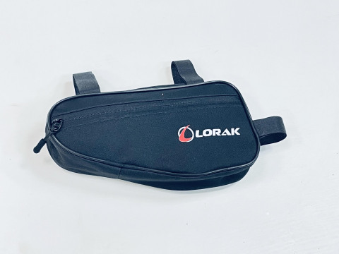 Сумка Lorak 465 под раму 26х14х5см черный-черный, код 46501