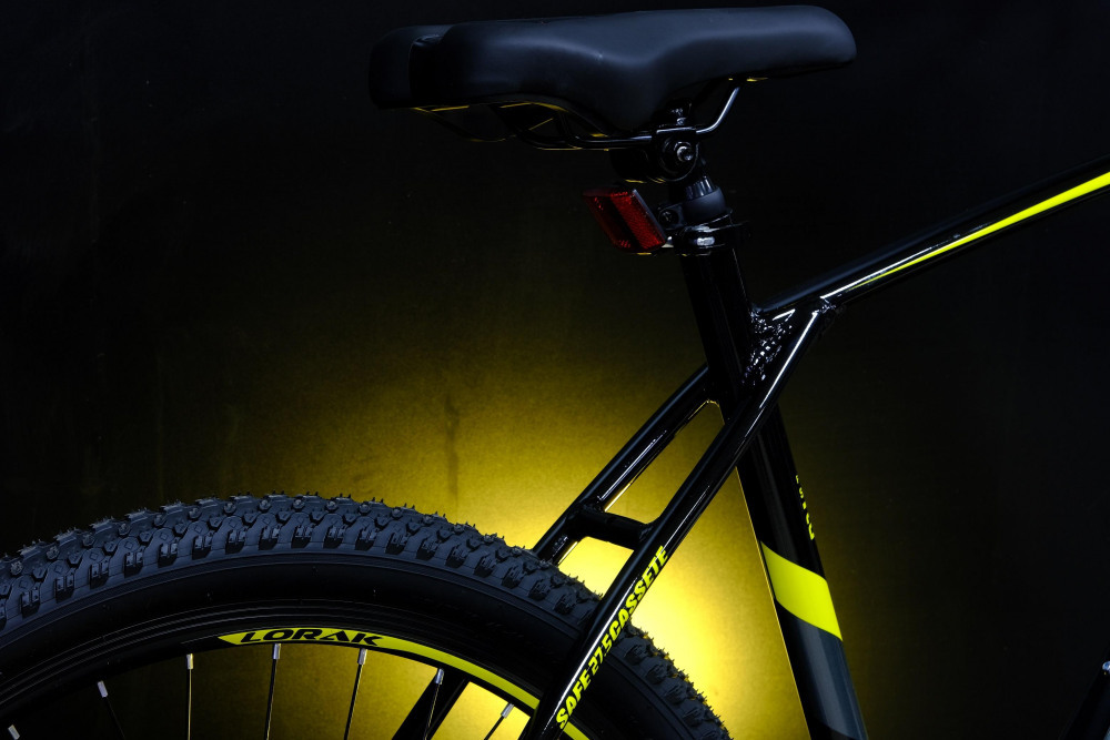 LORAK Safe 27,5 Cassete Чёрный/Жёлтый