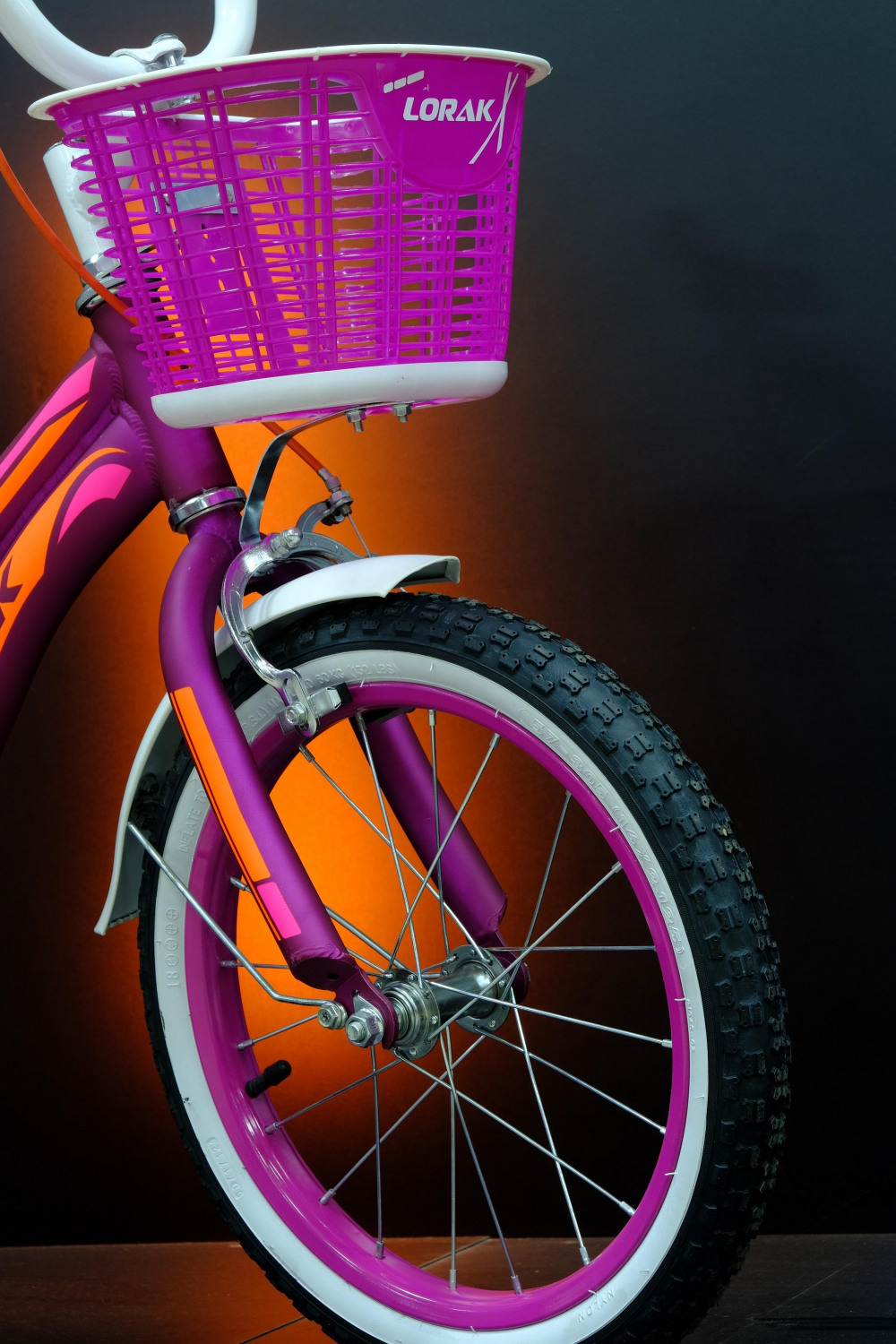 Lorak Junior 16 Girl Матовый Фиолетовый/Оранжевый