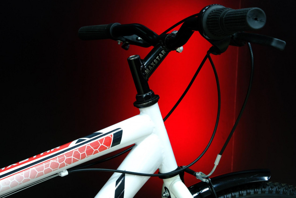 MAXSTAR 26" V-BRAKE R Белый/Красный