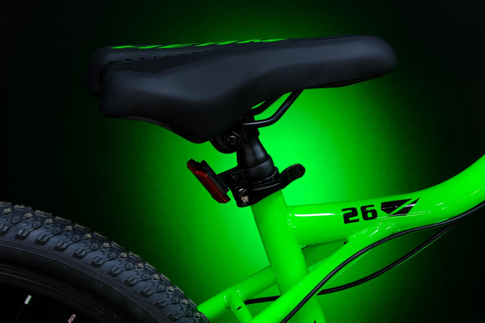 Heam FOX 26 Чёрно/Зелёный рама 17 (на рост 155-173)