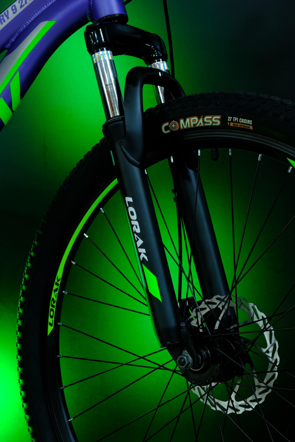 LORAK GLORY 9 Матовый Фиолетовый рама 15 (на рост 141-160)