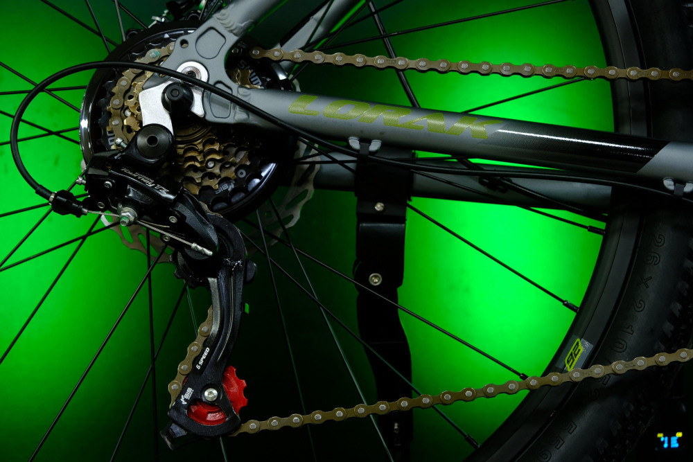 LORAK MAX 150 Матовый Серый/Зелёный 15р (на рост 141-160)