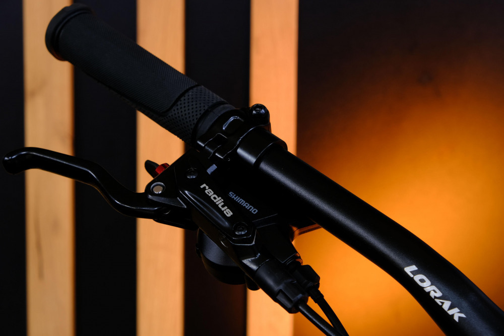 LORAK GLORY 250 HD Матовый Светло Голубой/Серебристый рама 17 (на рост 155-173)